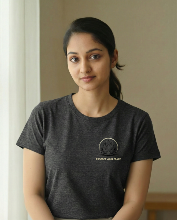 Mockup of Protect-Your-Peace-Lifestyle-T-Shirt Protect Your Peace T-Shirt