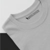 Grey Melange T-shirt Quality Detailed Choose Calm T-Shirt