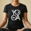 Yoga T-Shirt | Minimal Mindful Cotton Tee - Black