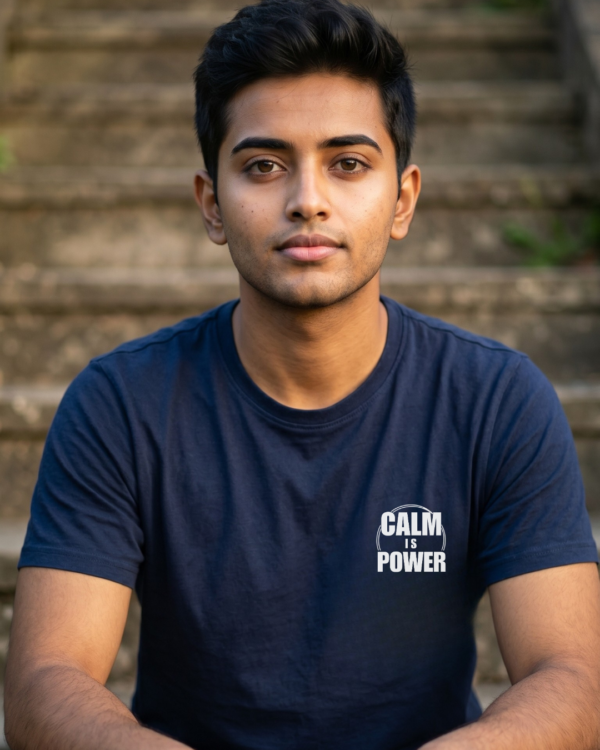 Calm Is Power T-Shirt Mockup Calm Is Power T-Shirt