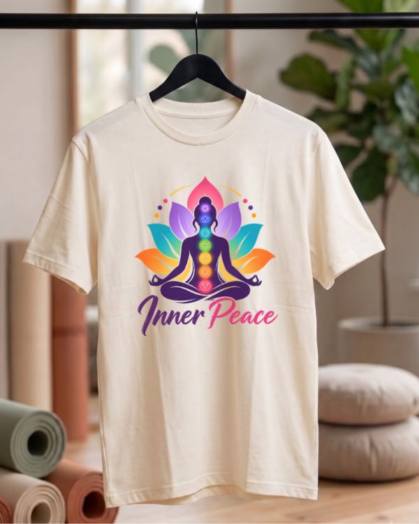 Inner Peace Chakra Lotus Unisex T-Shirt
