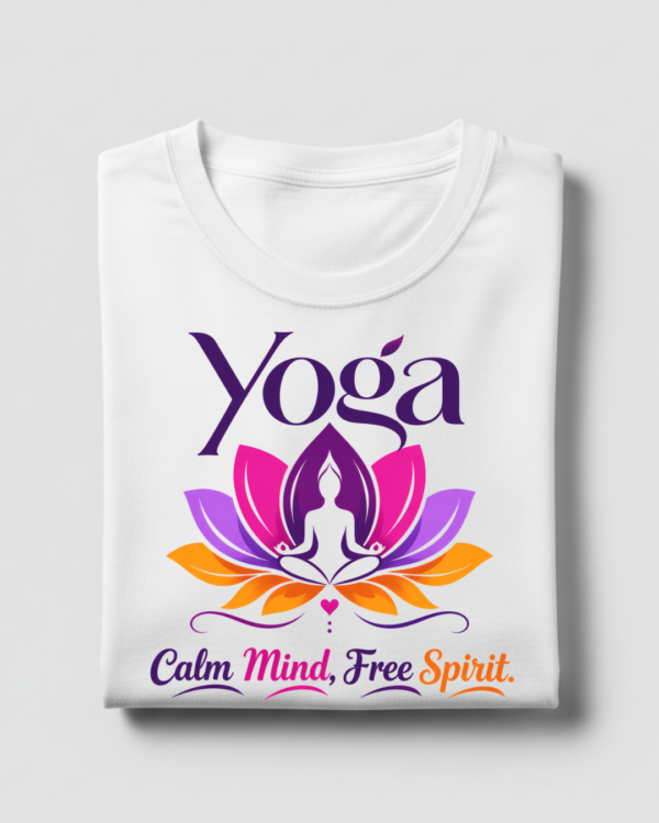 Yoga Calm Mind Free Spirit T-Shirt