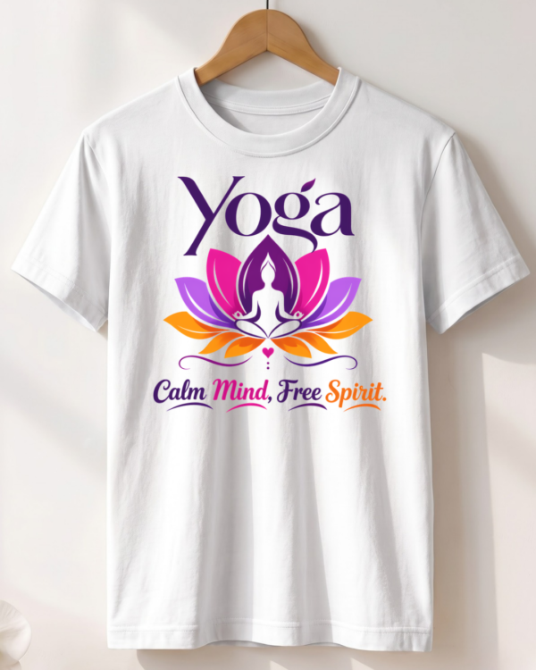Yoga Calm Mind Free Spirit T-Shirt