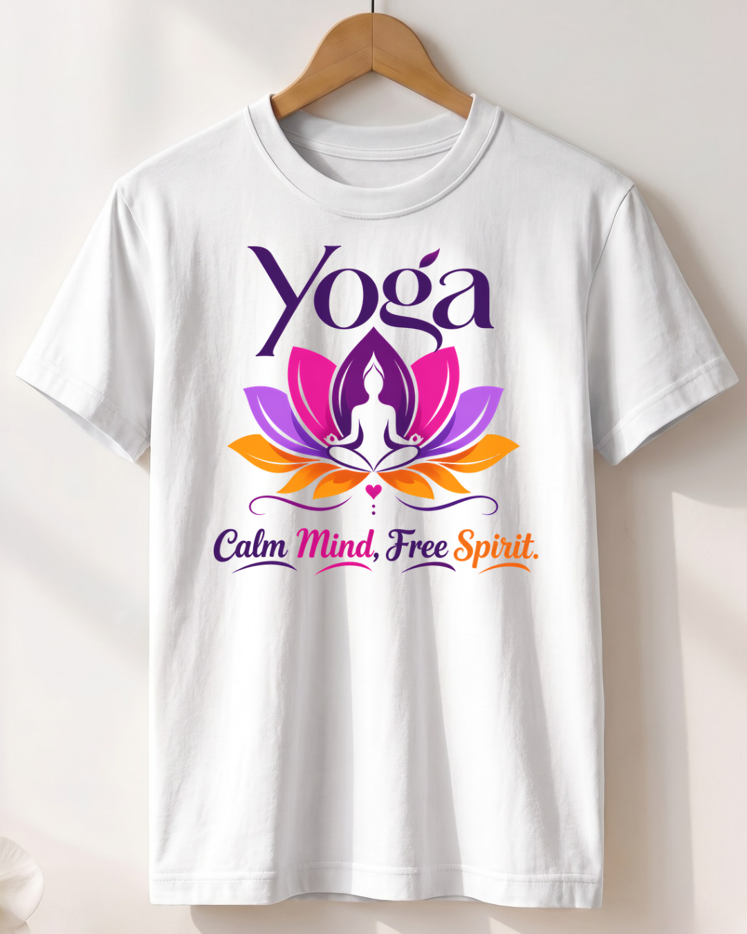 Yoga Calm Mind Free Spirit T-Shirt