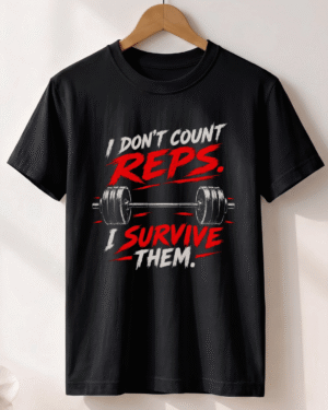 I Don’t Count Reps, I Survive Them Unisex T-Shirt